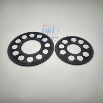 東莞佳美特玻璃工廠加工定制開孔內外雙臺階高溫絲印燈具用鋼化玻璃